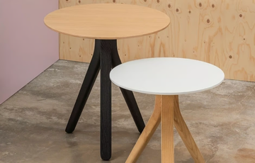 NUEZ ME2874 / ME2881 - Round Solid Surface coffee table by Andreu World - view 3